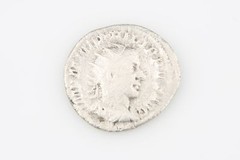 244-245 AD Roman Imperial Silver Antoninianus Coin aVF Philip I Rome Sear#8940
