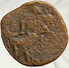 42BC-1BC Roman Province of Baetica Irippo Augustus Reign Female Seated Rare Coin