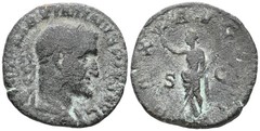 Roman Bronze Sestertius – Rome 235-238 AD – Maximinus Thrax