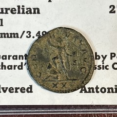 Roman Radiate Aurelian (272-274) “Reunited the Empire” AE Antoninianus CR38