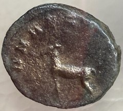 Zoo Series Very Nice Ancient Roman Coin 260-268AD Gallienus Antelope Genuine