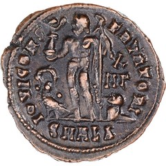 [#1172007] Coin, Constantine II, Fraction Æ, 317-337, Alexandria, AU, Bro, nze