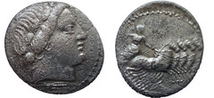 Anonymous. 86 B.C. AR Denarius 3,59 g/19 mm 1405