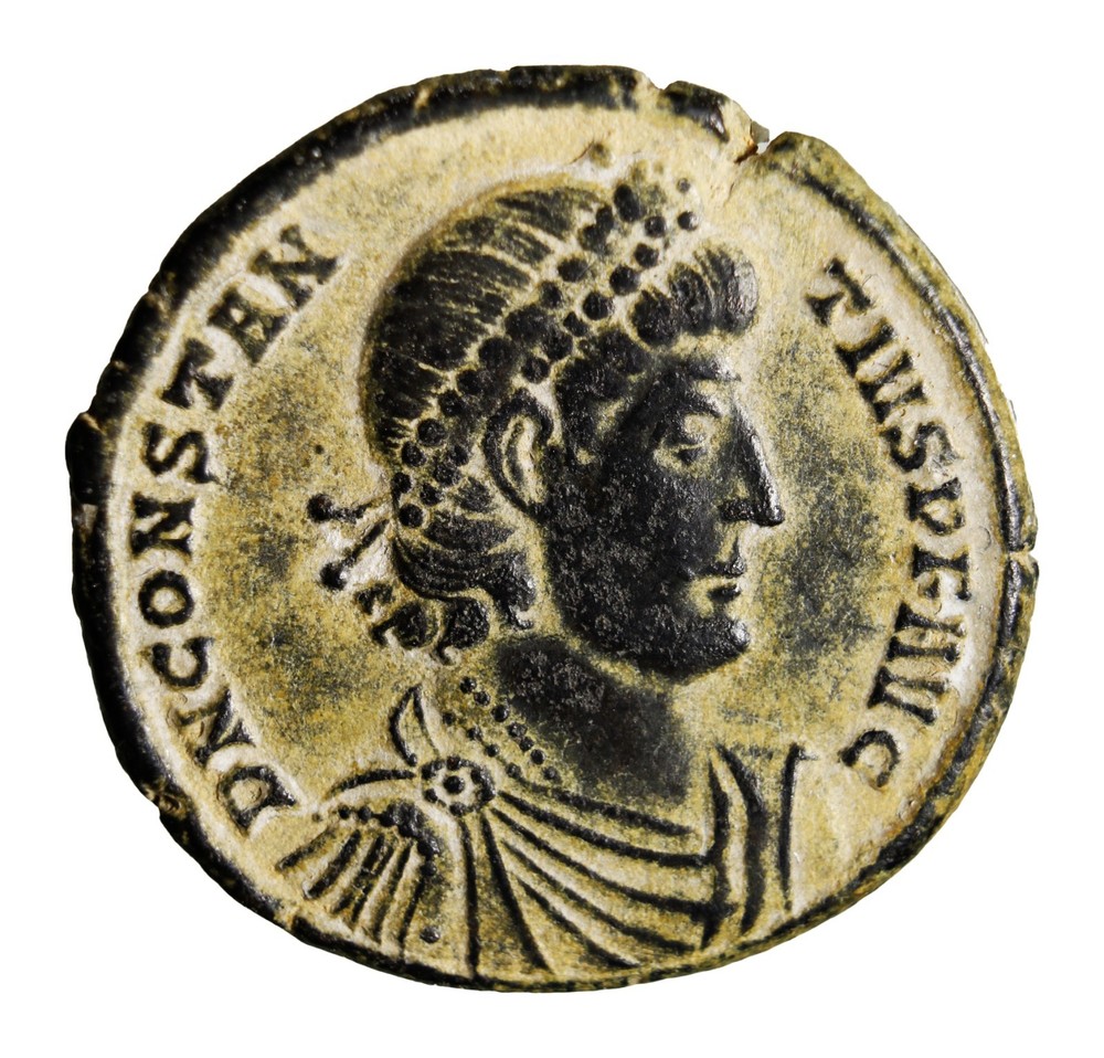 Amazing Quality Constantius II Æ Centenionalis. Constantinople Spearing CONSIA