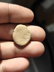 Ancient Greek Roman Circa 1st-3rd centuries AD Terracotta Clay Bullae Tessera