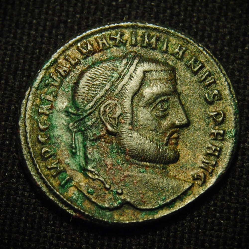 Follis Galerius Augustus Rv GENIO POPVLI ROMANI 9.41 grs 26-8mm Serdica AD 305-6