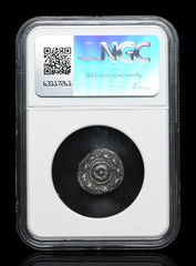 Civil War. AD 68-69. AR Denarius, Revolt of Vindex, Very Rare, NGC VF