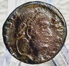 Roman Coin Genuine Ancient 330-336AD Constantius II Authentic 2 Soldiers