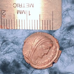 ⚠️ Rome Death Commerative of CONSTANTINE, Minted after 337 AD, AE4, VF+ ⚠️