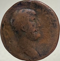 Ancient Roman Coin 117-138AD Emperor Hadrian Genuine Coin As Rome