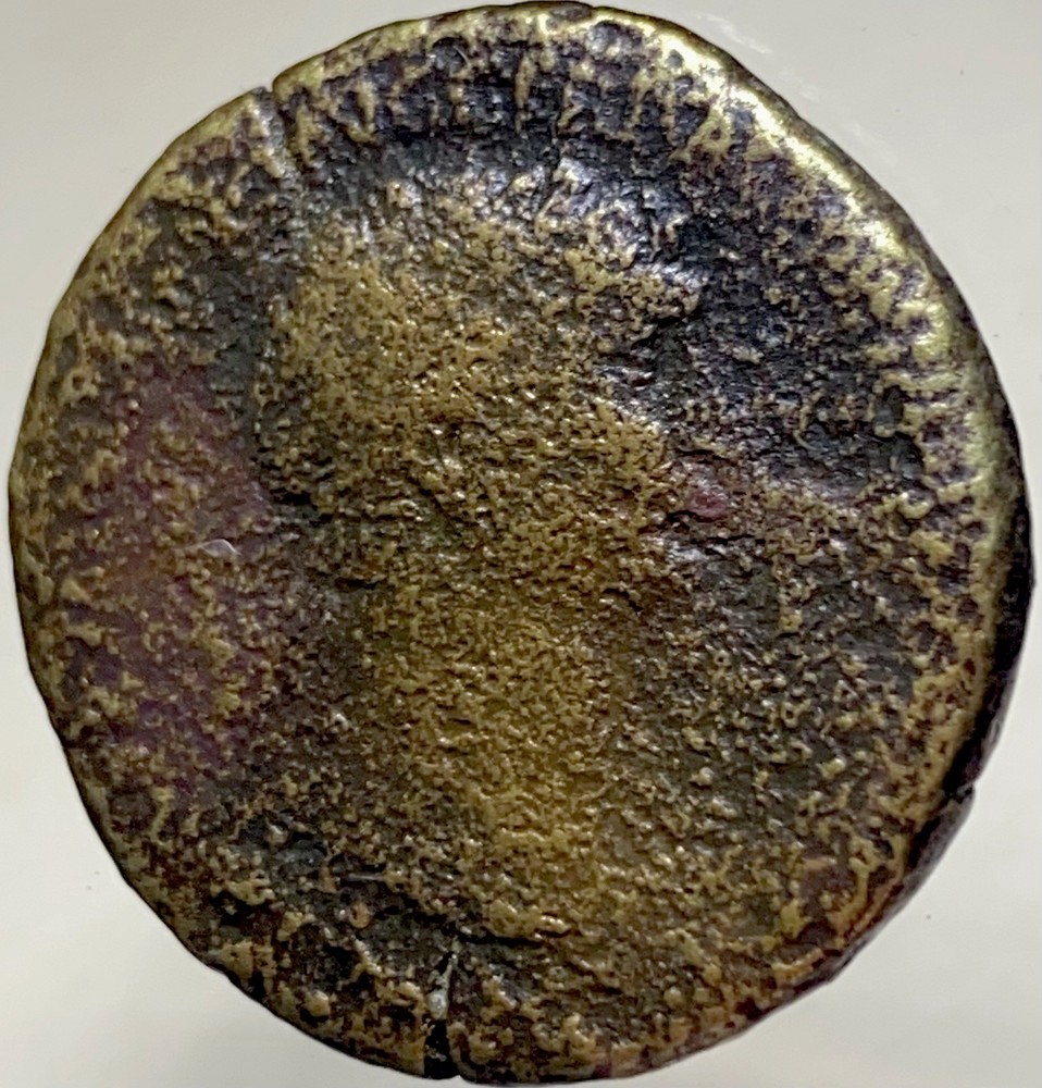 Emperor Trajan Large Roman Coin Sestertius Ancient 98AD-117AD Genuine