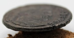 Roman Imperial | Galerius | AE Follis | Heraclea | 297-298 AD | Genius | 27.5 MM