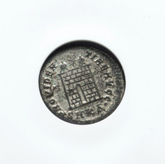 ROME (AD307- 337) RED. CONSTANTINE I, THE GREAT FOLLIS NGC Money of the Bible