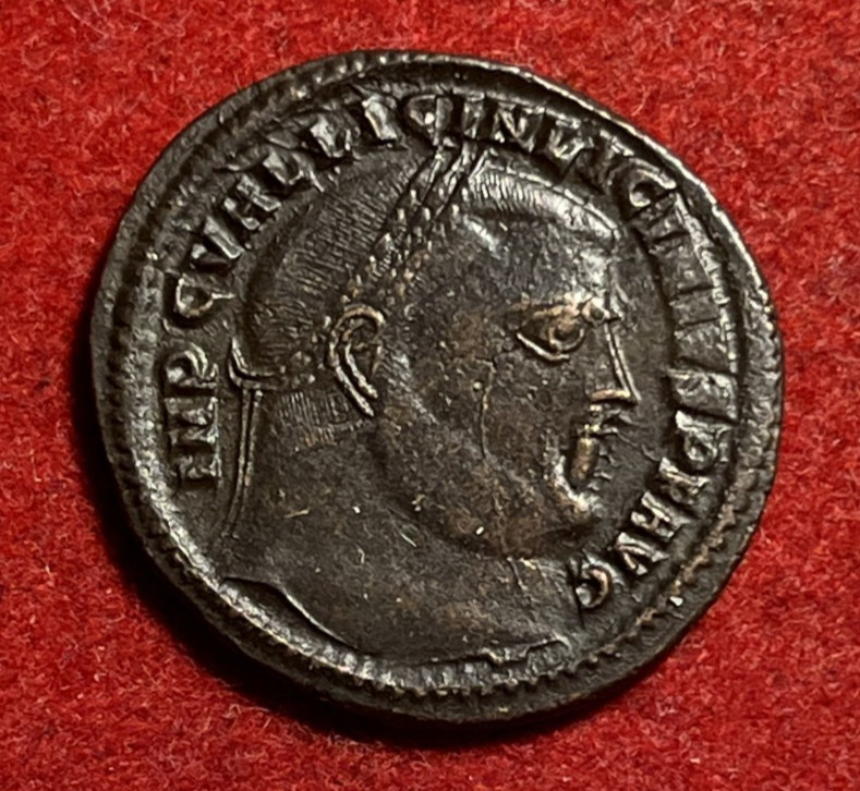 Licinius I AE Follis Nicomedia Mint SMN Mintmark Jupiter Reverse T11694