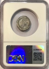 305-306 AD Constantius I Silver Argenteus Ancient Roman Coin NGC Choice XF