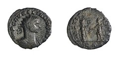 AURELIAN. Antoninianus (Ae. 5.38g / 23mm). 274-275 AD Serdica. (IQR 297 var).