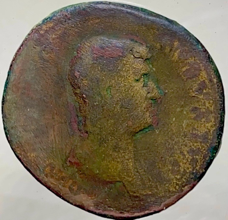 Large Sestertius Ancient Roman Coin 117-138AD Emperor Hadrian Genuine Nice 33mm