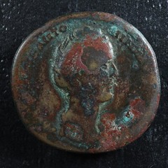 Faustina Major Sestertius 138-141 Rome RIC 1076 Concordia Sesterce Faustine