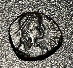 375-392 AD Rome Valentinian II Nicomedia Mint AE Follis 1.0g 10.9mm Roman Coin