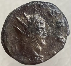 Zoo Series Very Nice Ancient Roman Coin 260-268AD Gallienus Antelope Genuine