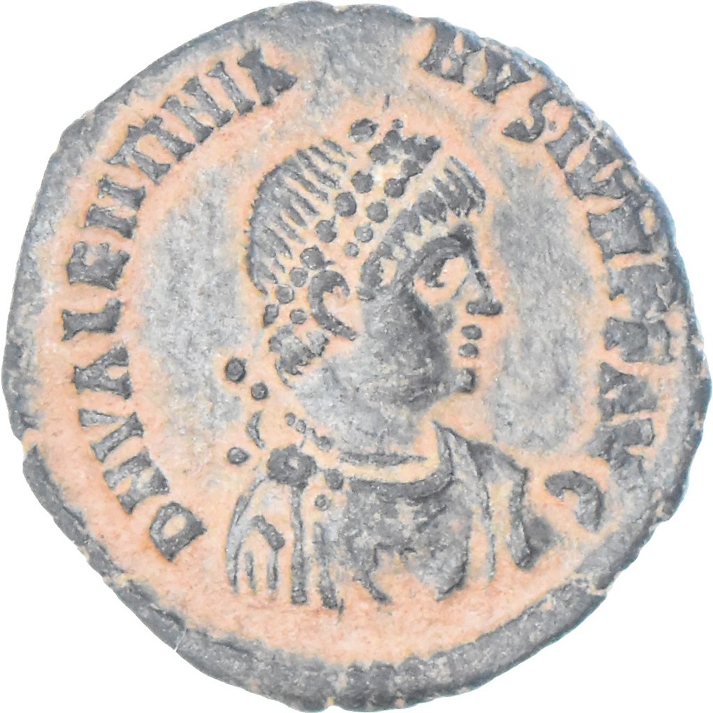 [#1175993] Coin, Valentinian II, Follis, 378-383, Antioch, AU, Bronze, RIC:51