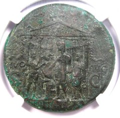 Gaius Caligula AE Sestertius Copper Roman Coin 37-41 AD – Certified NGC VF