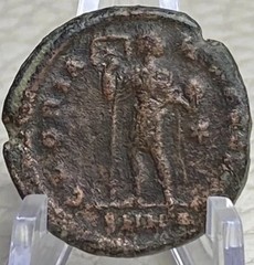 Genuine Ancient Roman Coin 392AD-395AD Emperor Theodosius Reverse Holding Globe