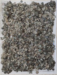 LOT OF 100 ANCIENT ROMAN & BYZANTINE COINS + 1500 YEARS