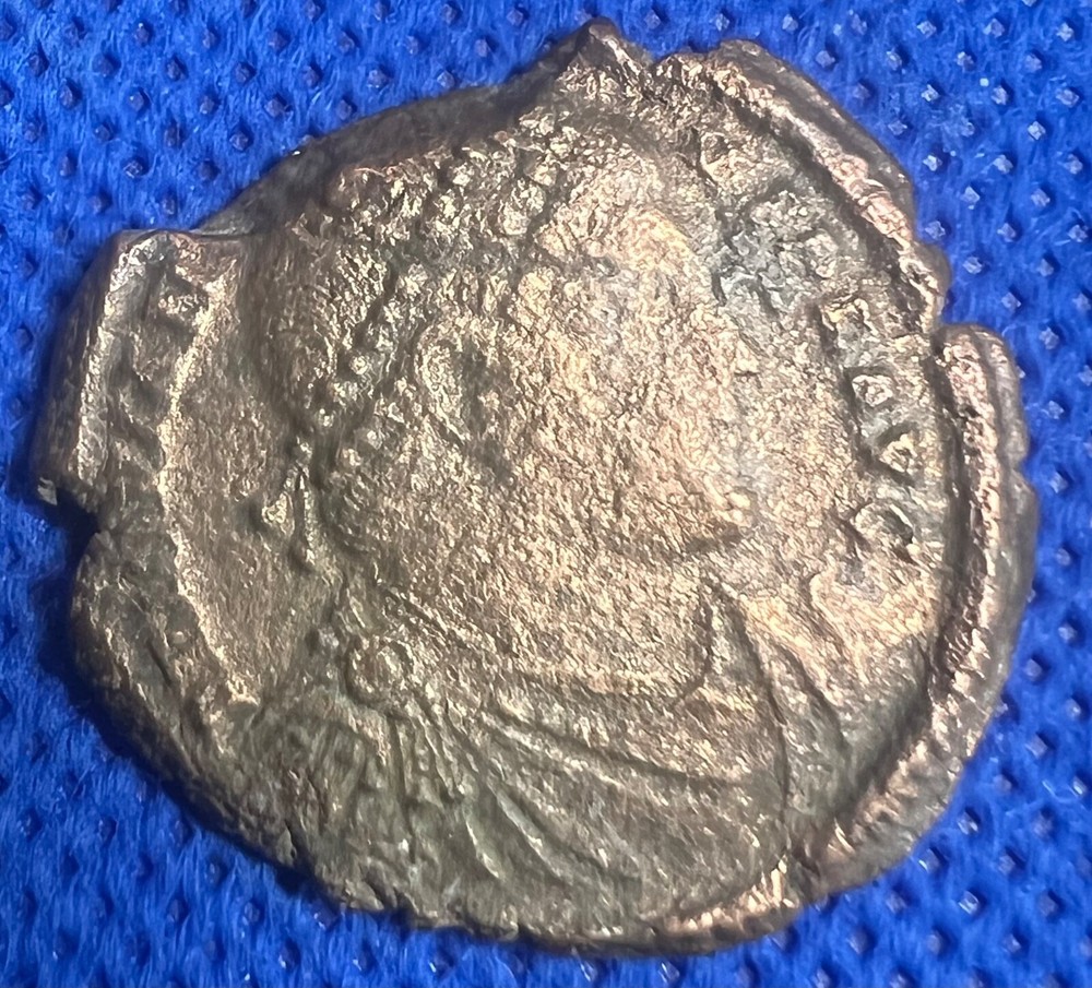 SCARCE EMPEROR Roman Coin w COA Jovian GREAT PORTRAIT #958