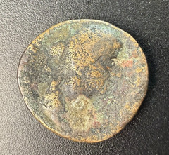 Ancient Greek or Roman Coin – Bronze or Copper – Uncleaned (0340)
