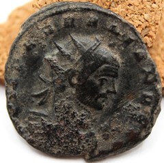 Roman Imperial | Aurelian | AE Antoninianus | Mediolanum | ROMAE AETERNAE | 22MM