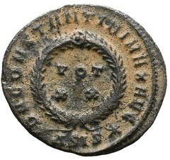 CONSTANTINE I The Great 306-337AD Siscia Bronze Follis Ancient Roman Coin VOT XX