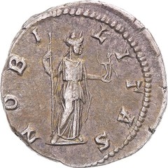 [#1171459] Coin, Geta, Denarius, 200-202, Rome, AU, Silver, RIC:13, a