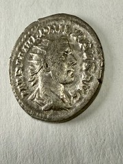 Philip I Antoninianus Roman Empire AD 244 -249 Very Sharp Protrait/LIBERALITAS