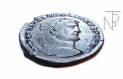 Ancient Imperial Rome (Galerio Maximiano) Follis-HERACLEA