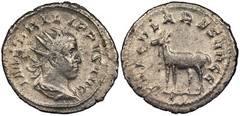 Philip II, as Augustus 247-249 A.D. Antoninianus VF SAECVLARES AVGG #AC92986
