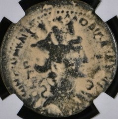 Authentic Antoninus Pius and Tyche Ancient Roman Coin 138AD-161AD NGC Genuine