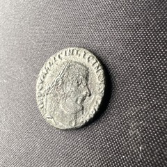 Licinius I. 308-324Ad Roman Follis Antioch Jupiter with Victory Coin 18mm 3.1g