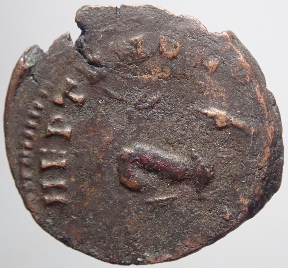 RARE !!! Roman Imperial Gallienus Neptuno Hippocamp right Original Ancient !!!