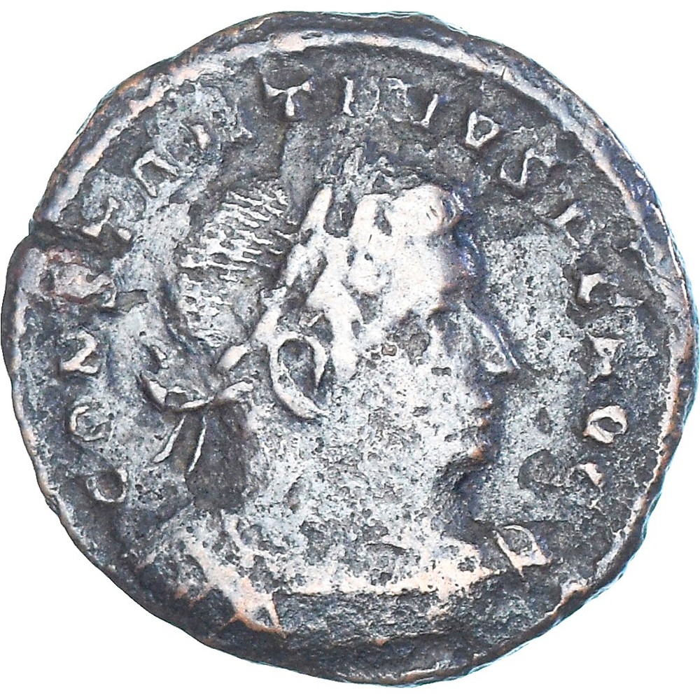 [#1176860] Coin, Constantine I, Follis, 310-313, Trier, VF, Bronze, RIC:893