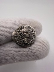 *Rare* Denarius Denarius “Tribute Penny” Lugdunum 14-37 AD – Roman Coin