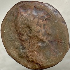 117-138AD Emperor Hadrian Dupondius Genuine Large Ancient Roman Coin Circulated