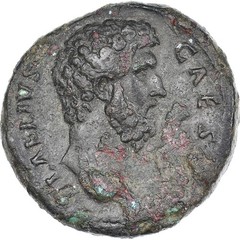 [#1021677] Lucius Aelius, Sestertius, 137, Rome, Bronze, EF, RIC:2677