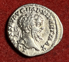 Septimius Severus Denarius Laodicea Mint Struck 198-202 AD RIC 503a T11591