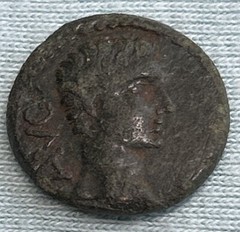 Macedonia. Philippi under Augustus (27 BC-AD 14). AE assarion 3.9g 17mm