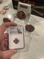 Roman Empire Constantius II Ad 337-361 Bi Half-Centenionalis Coin, NGC