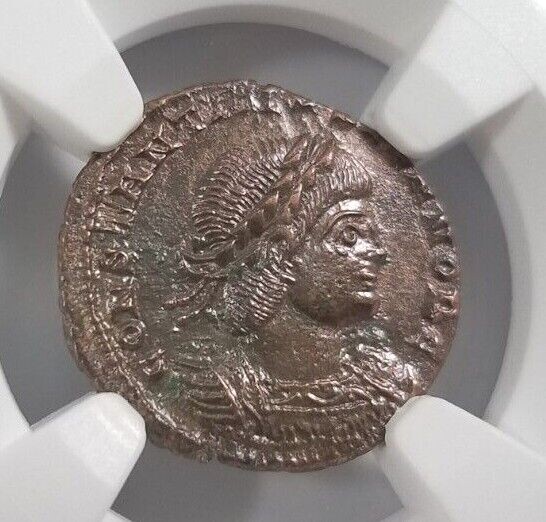Constantine II Roman Empire BI Nummus AE3/4 NGC XF Ancient Epfig Hoard Pedigree
