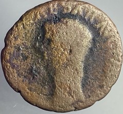 Emperor Claudius I 41-50AD Genuine Ancient Roman Coin Minerva Rome Mint Scarce