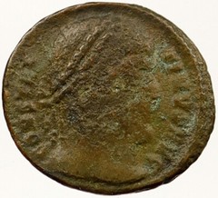 CONSTANTINE I the GREAT Authentic Ancient MILITARY CAMP GATE Roman Coin i121447