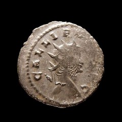 *Lucernae* Gallienus Antoninianus ABVNDANTIA AVG – B Rome 253-268 A.D.